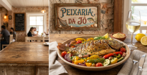 Peixe Assado com Legumes do Chef 🐟🥕🥦