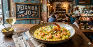 Risoto de Camarão Cremoso 🦐🥘✨
