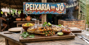 Matrinchã Assada na Brasa com Tempero na Barriga 🐟🔥🌿